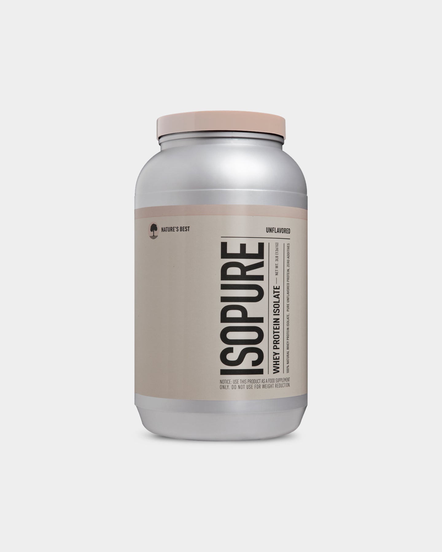 Isopure Whey Protein Isolate - Unflavored (1.3kg)