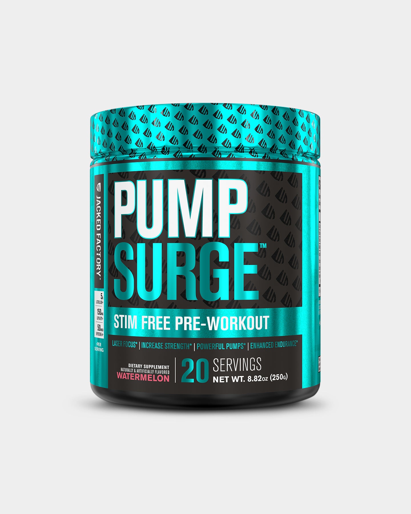 Jacked Factory Pump Surge Stim-Free Pre-Workout - Cherry Limeade (20 Servings)