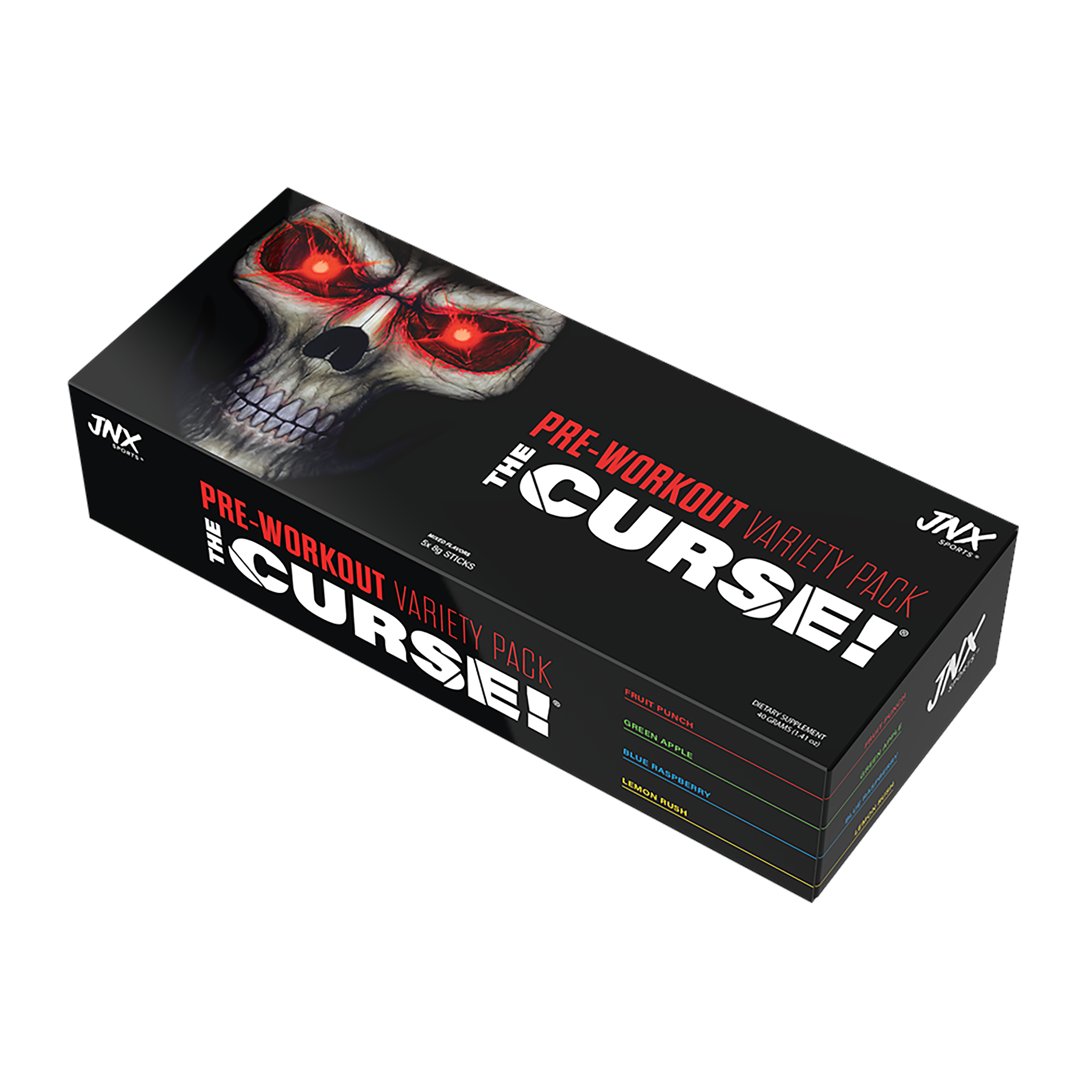 JNX Sports The Curse! Variety Pack Pre-Workout - Mixed (5 Servings)