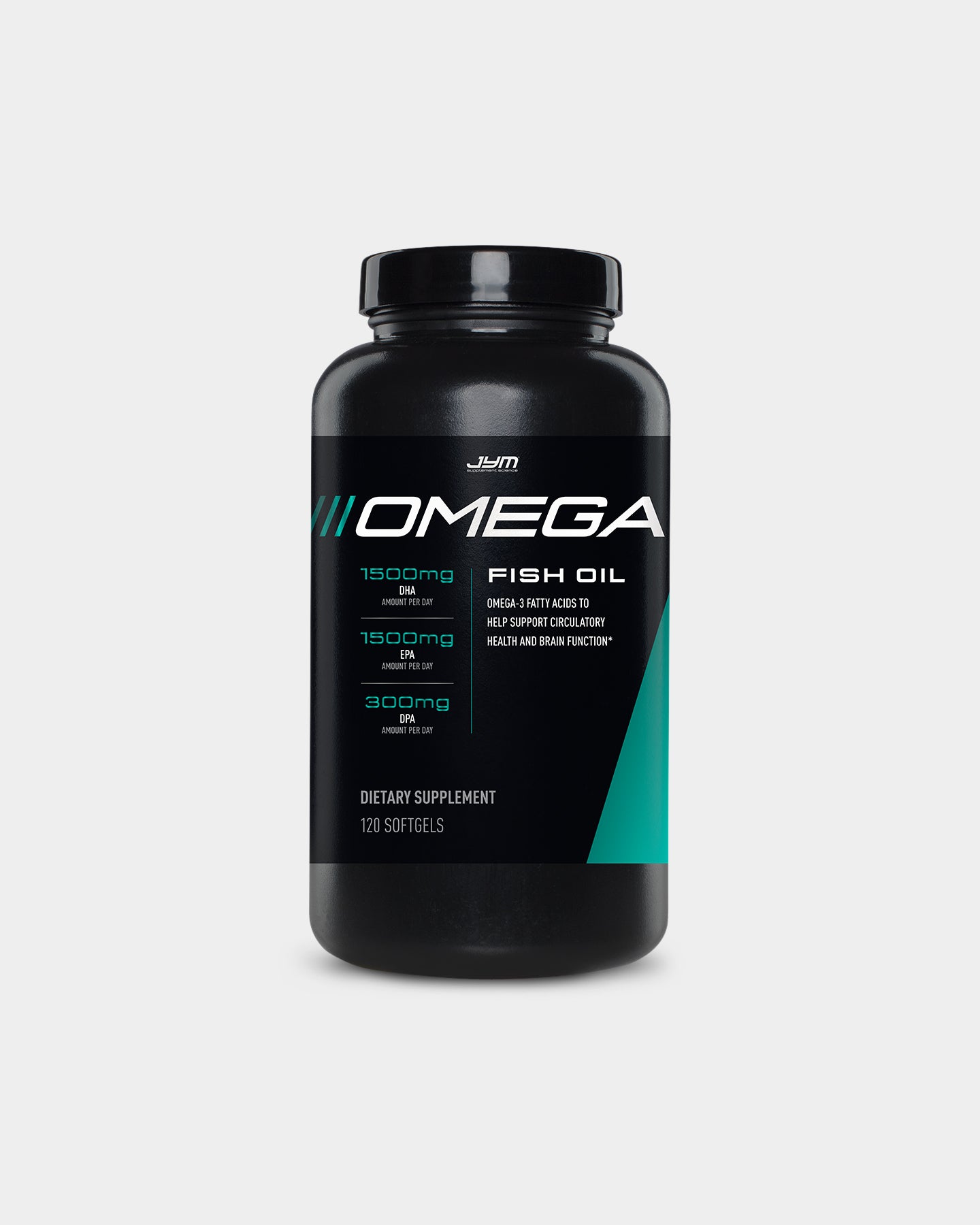 Jym JYM Omega JYM Fish Oil - Unflavoured (120 Softgels)