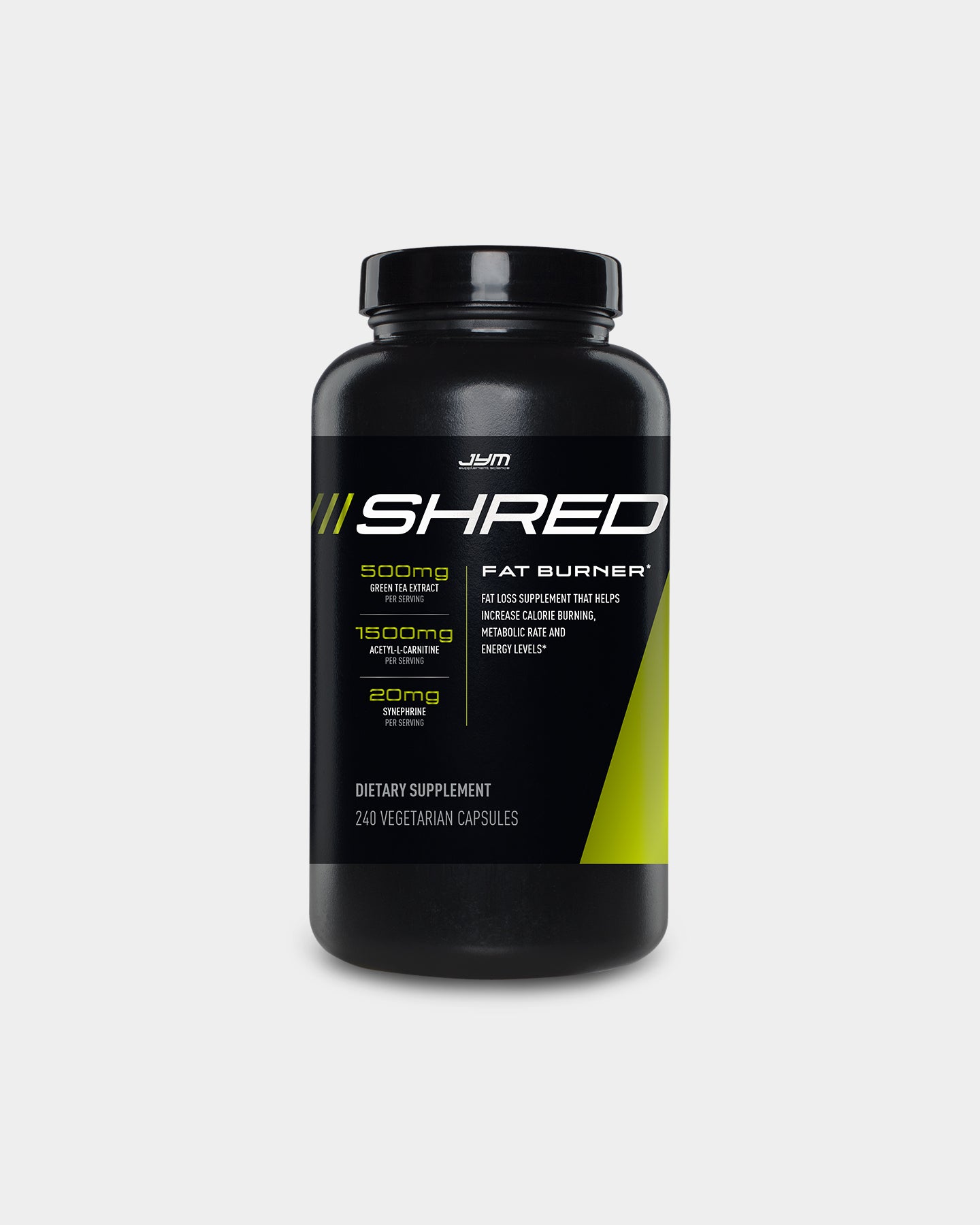 Jym Shred JYM Weight Loss Pills - Unflavoured (240 VCaps)