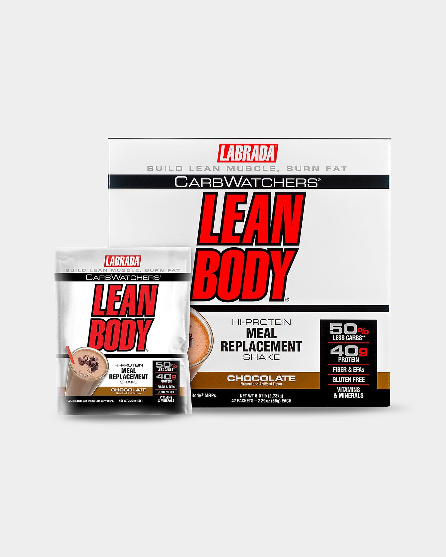 Labrada Carb Watchers Lean Body MRP - Chocolate (20 Servings)