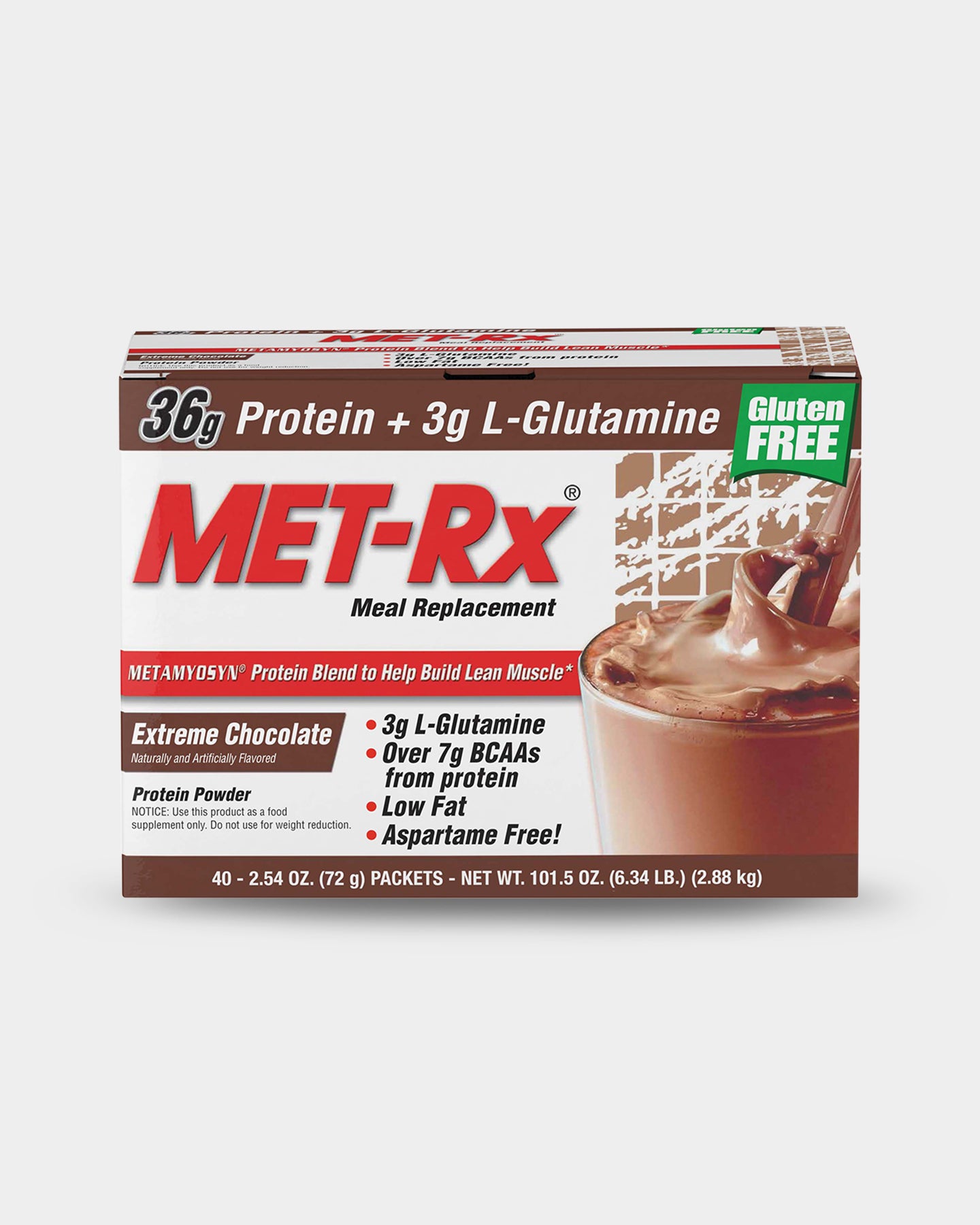 Met-RX Meal Replacement - Extreme Chocolate (40 Servings)