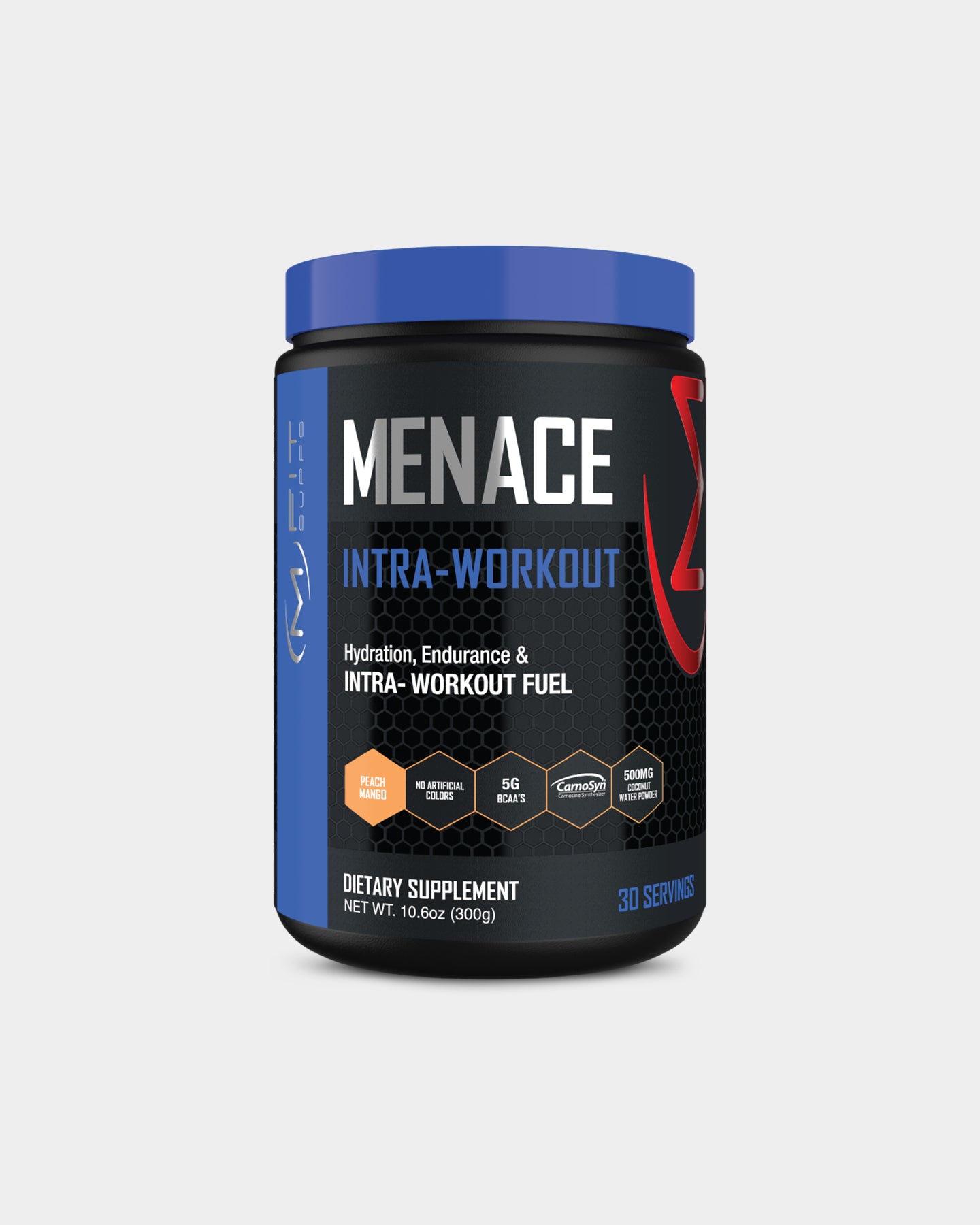 MFIT Supps Menace Hydration & Endurance Powder - Unflavoured (30 Servings)