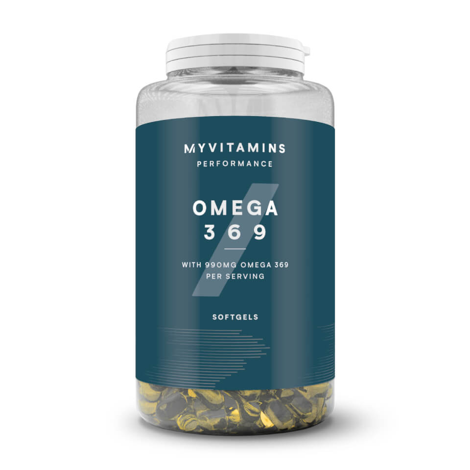 MyProtein Omega 3-6-9 - Unflavoured (120 Capsules)