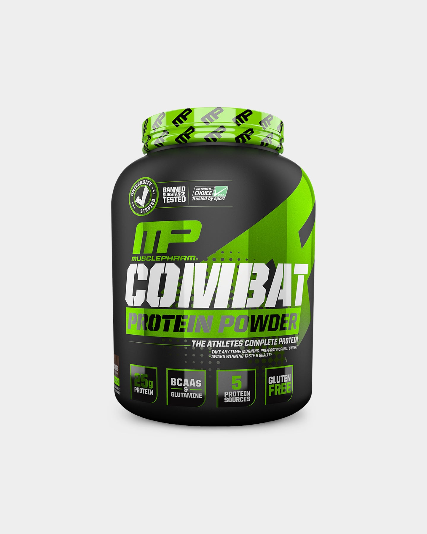 MusclePharm Combat Whey Protein Powder - Banana Cream (1.8kg)