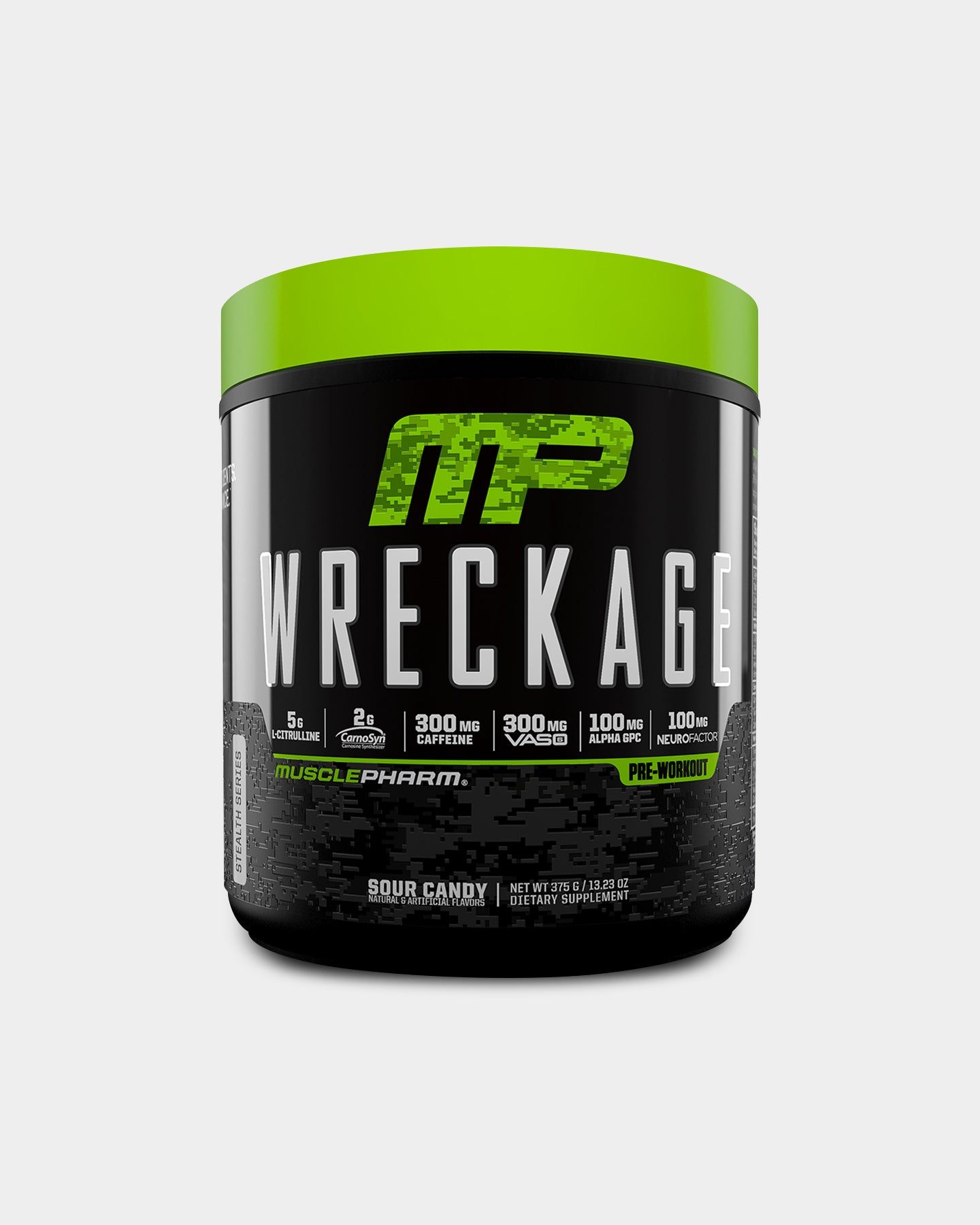 MusclePharm Wreckage Pre-Workout - Berry Lemonade (25 Servings)