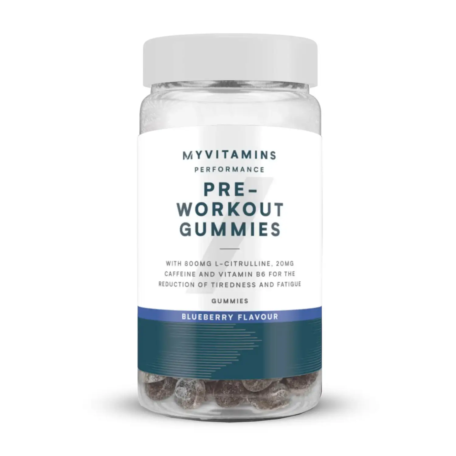 MyProtein Pre-Workout Gummies - Blueberry (60 Gummies)