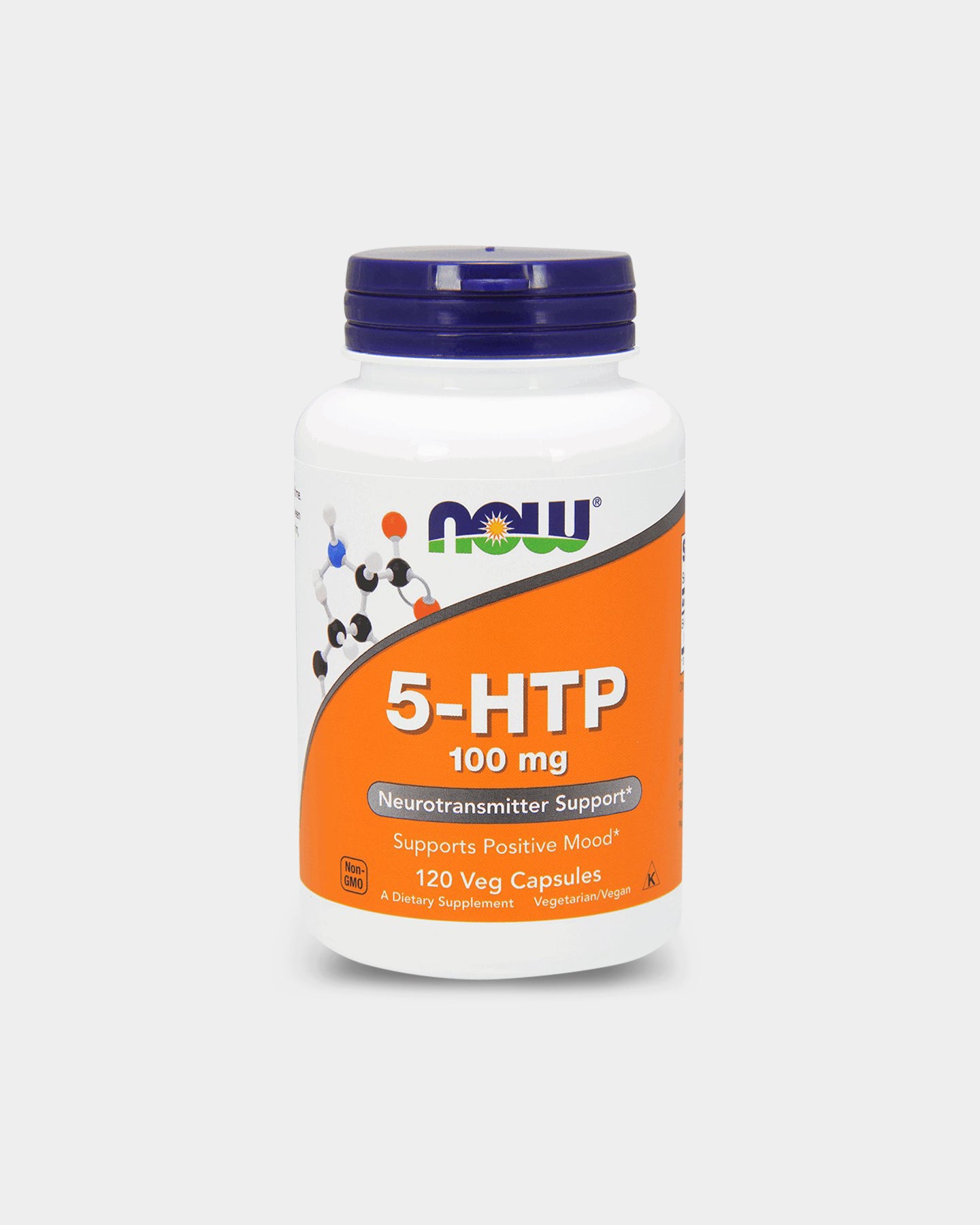 NOW Foods NOW 5-HTP - Unflavored (60 VCaps)