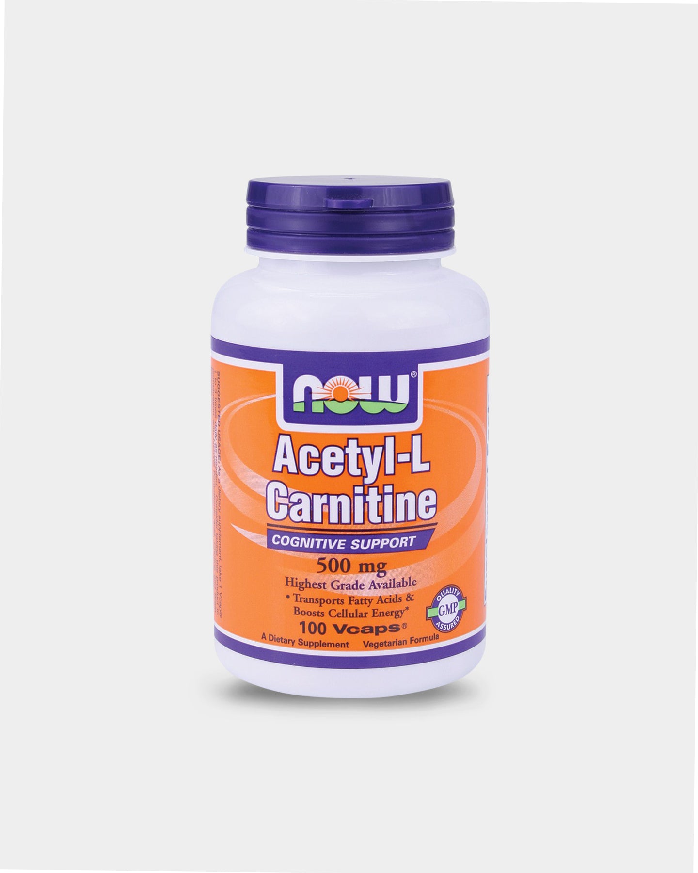 NOW Foods NOW Acetyl L-Carnitine - Unflavored (200 Capsules)