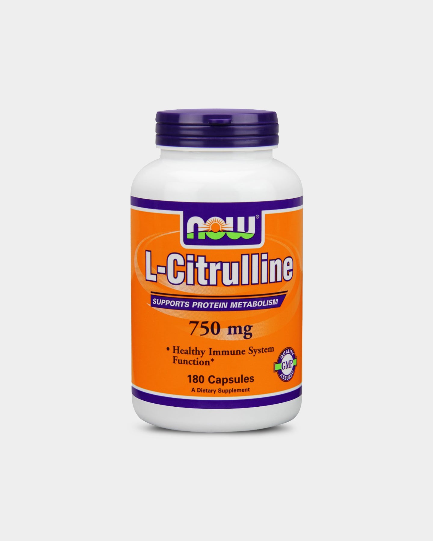 NOW Foods NOW L-Citrulline - Unflavored (180 Capsules)