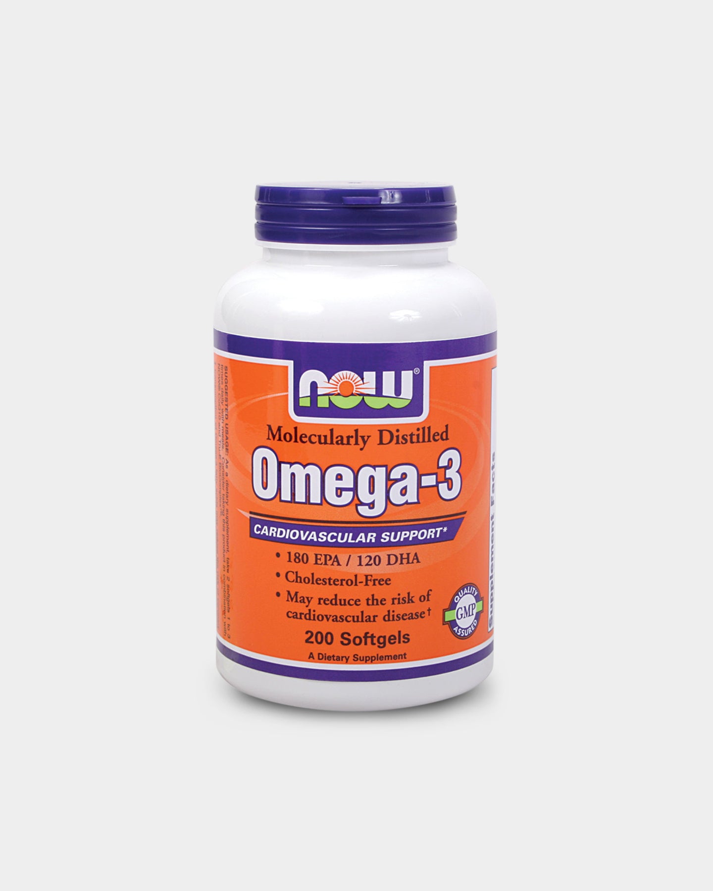 NOW Foods NOW Omega-3 Fish Oil EPA DHA - Unflavored (500 Softgels)