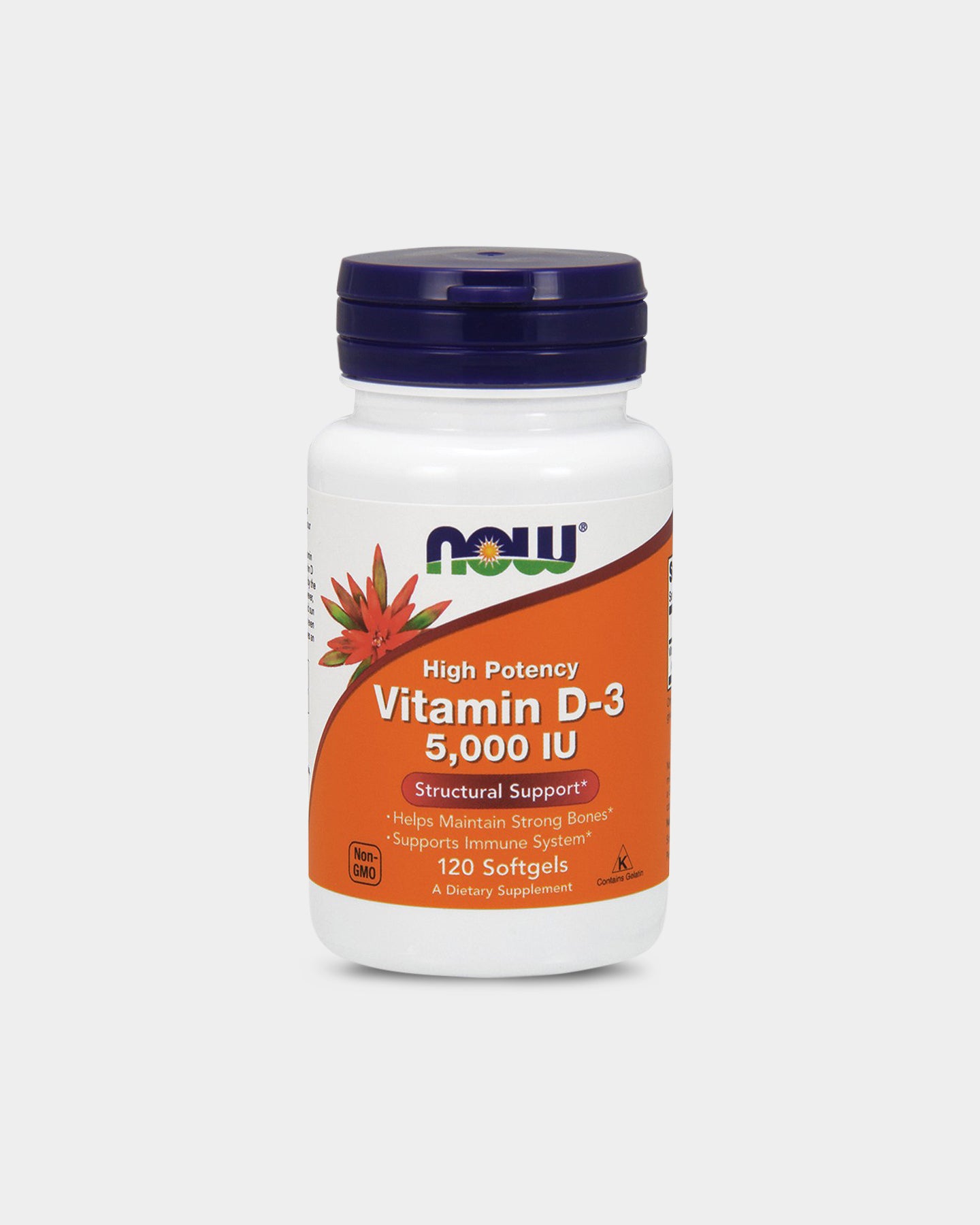 NOW Foods NOW Vitamin D-3 - Unflavored (360 Softgels)