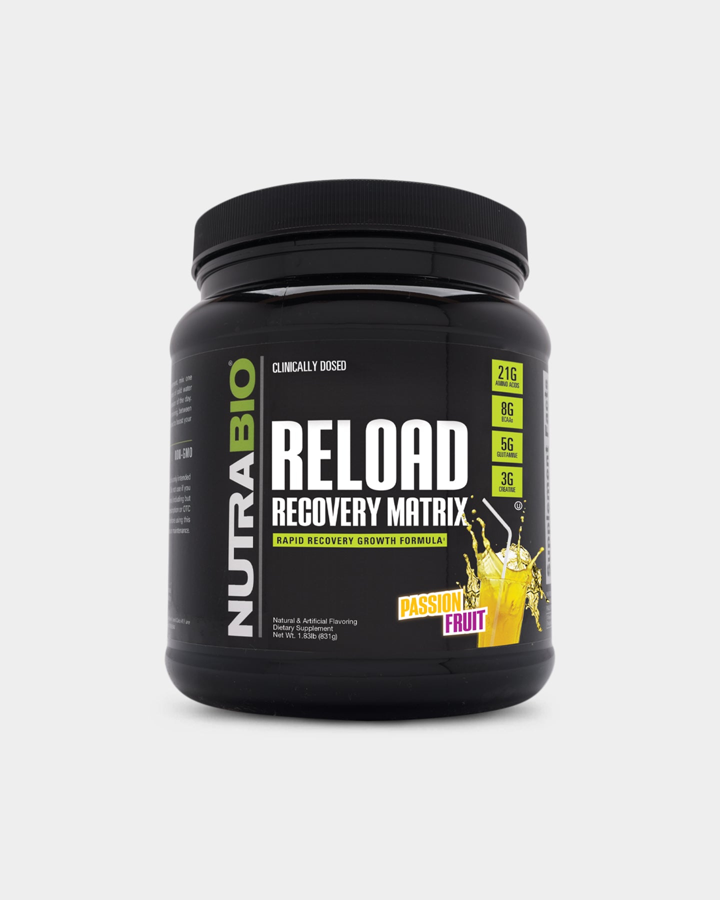 NutraBio Reload Recovery Matrix - Grape Berry Crush (30 Servings)