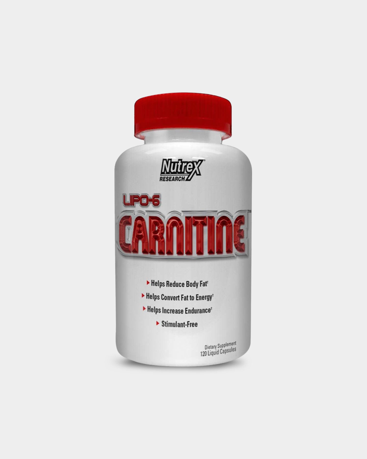 Nutrex Lipo-6 Carnitine - Unflavored (120 Capsules)