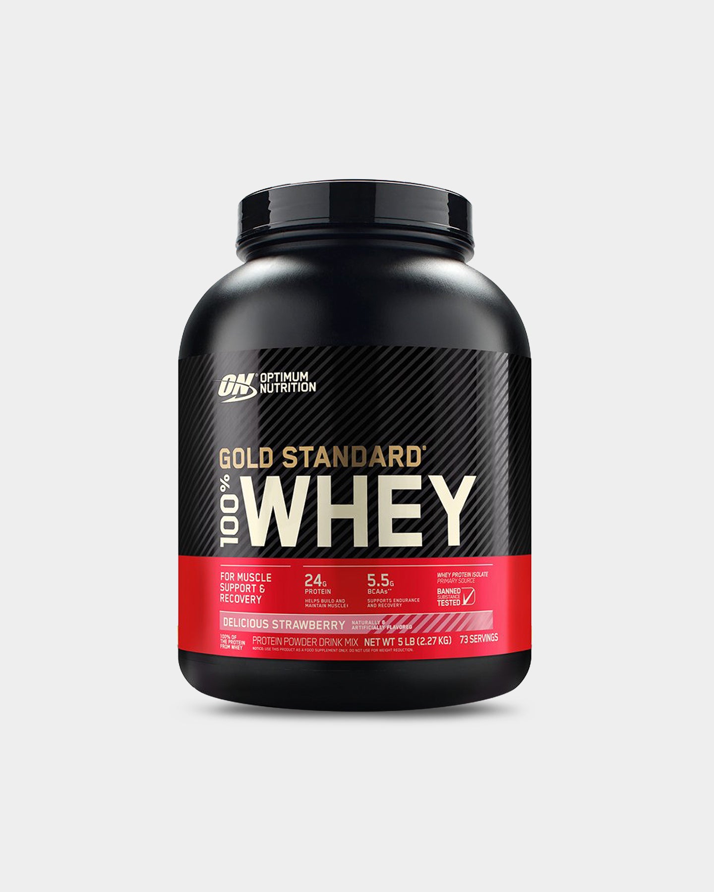 Optimum Nutrition Gold Standard 100% Whey Protein - Strawberry Banana (2.2kg)