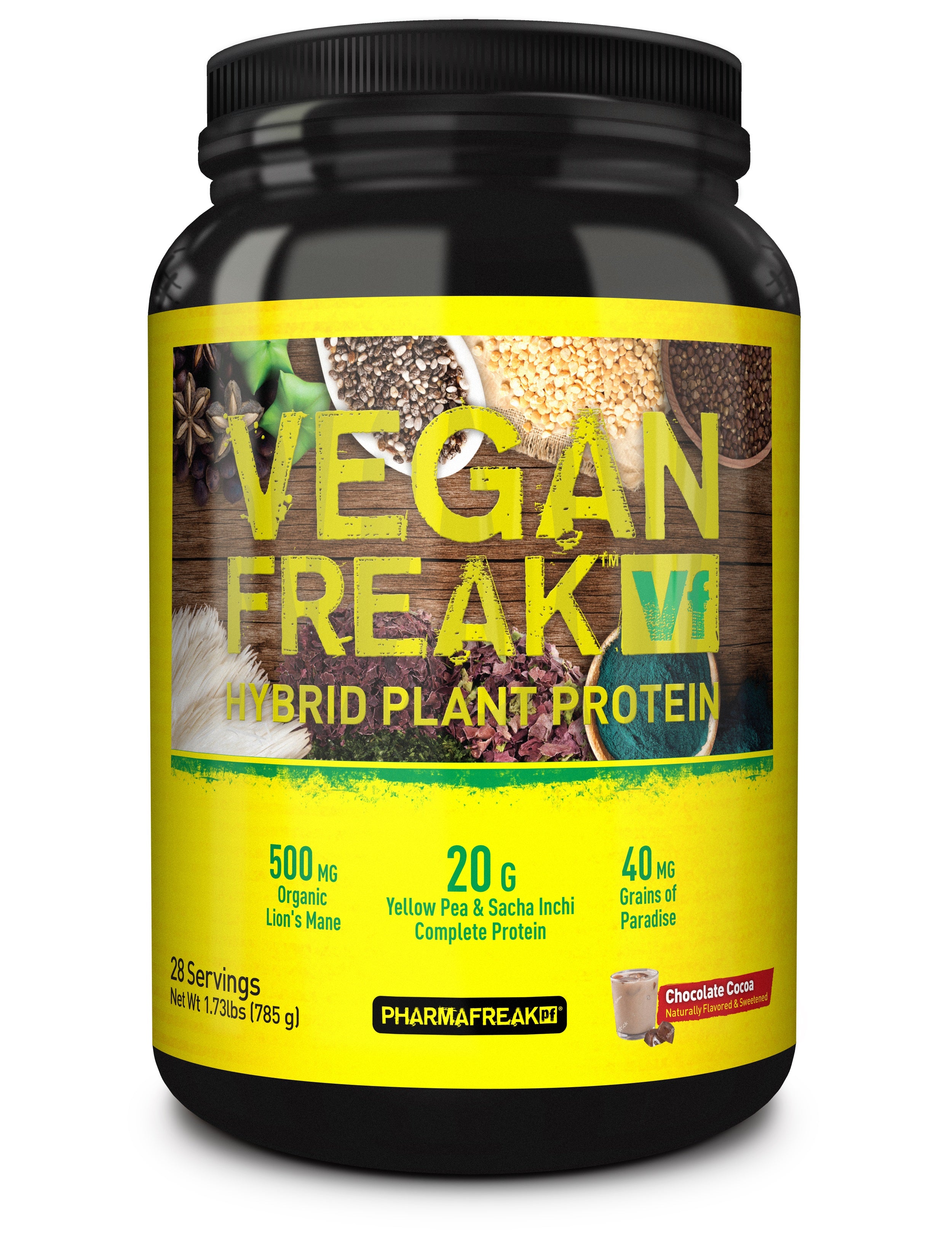 Pharmafreak Vegan Freak Plant Protein - Unflavoured (28 Servings)