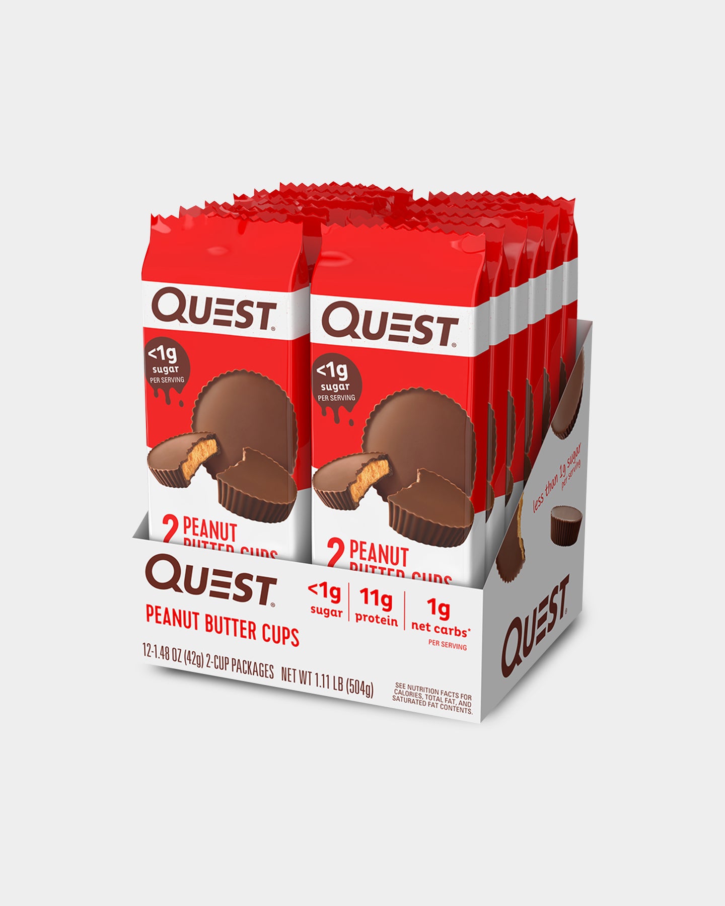 Quest Nutrition Peanut Butter Cups - Peanut Butter Cup (12 Servings)