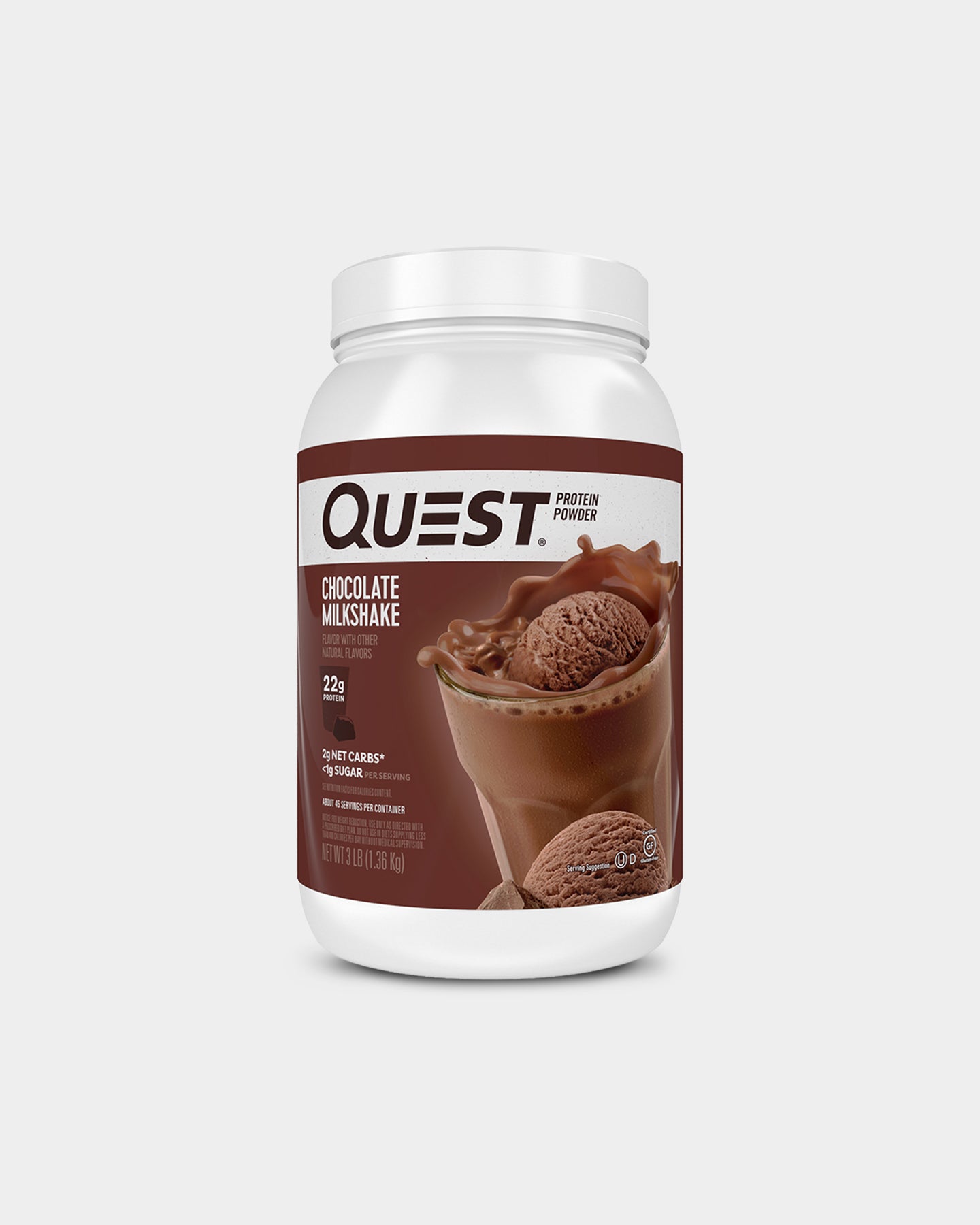 Quest Nutrition Protein Powder - Chocolate Milkshake (1.3kg)