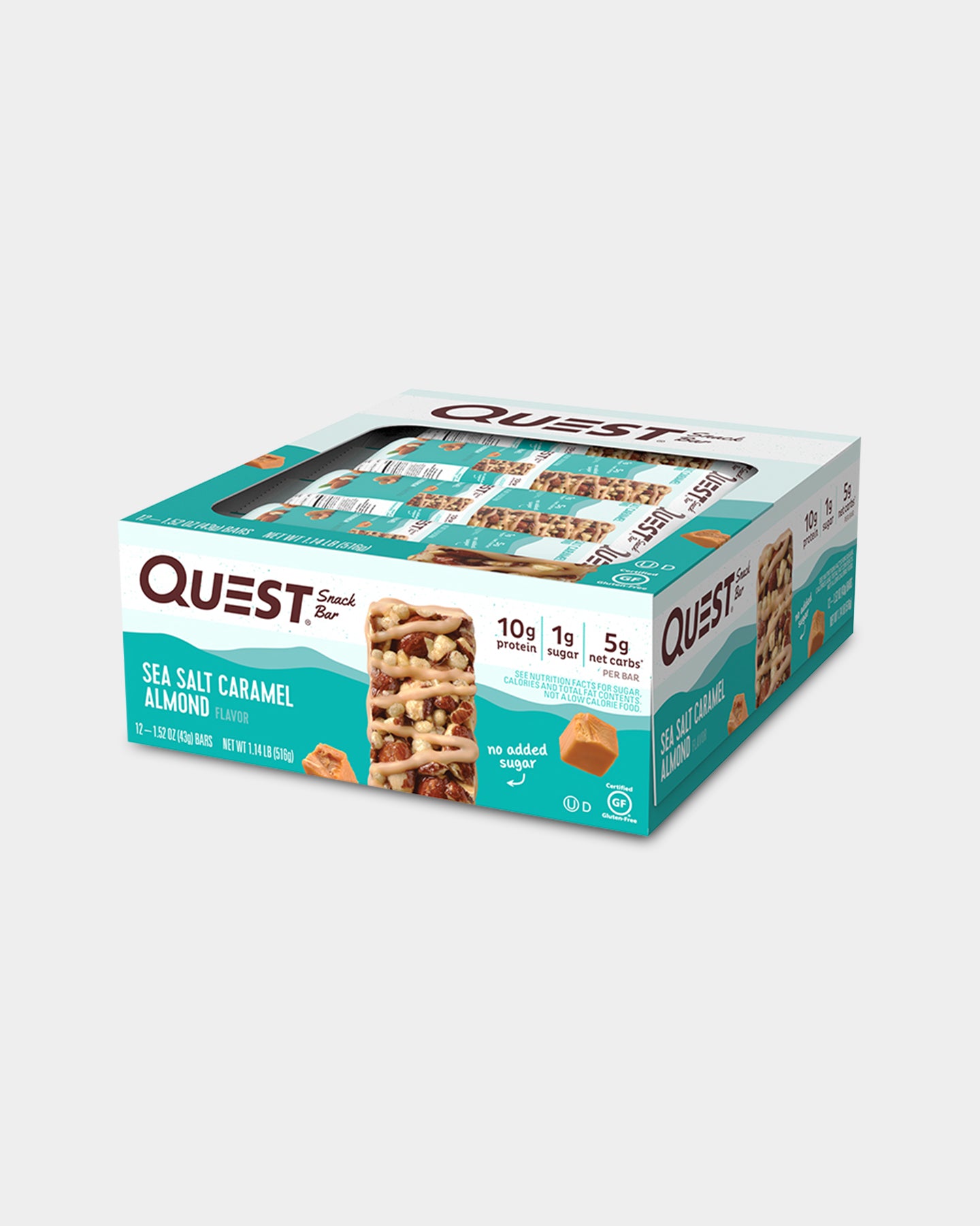 Quest Nutrition Snack Protein Bar - Chocolate Mixed Nuts (12 Bars)