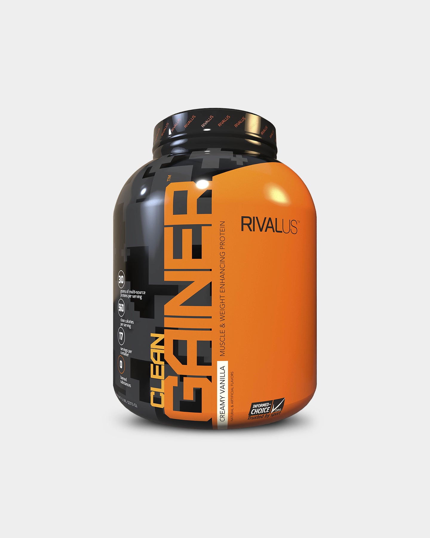 RIVALUS Clean Gainer - Chocolate Fudge (2.2kg)