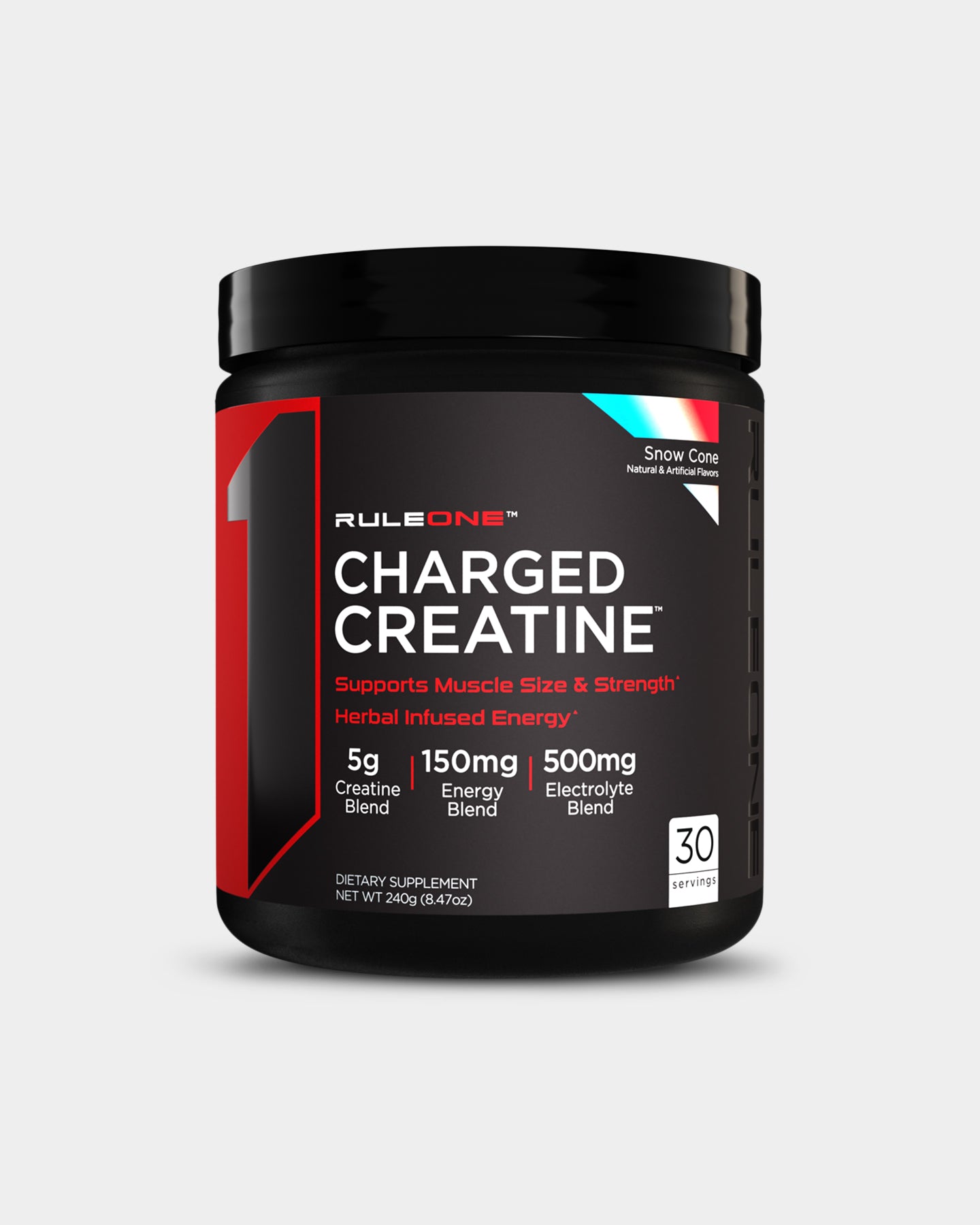 Rule One R1 Charged Creatine - Unflavoured (30 Servings)