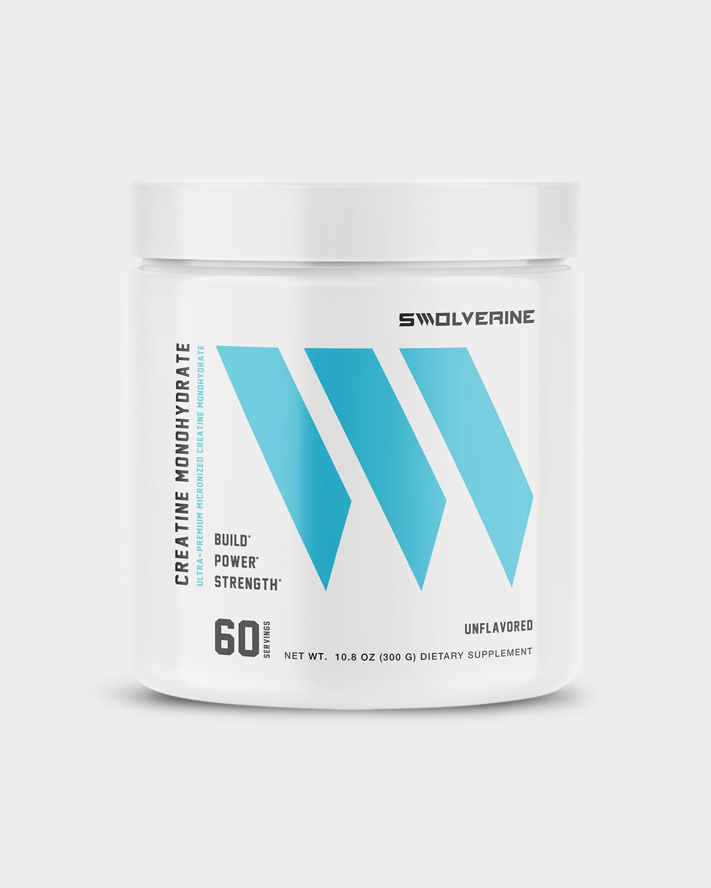 Swolverine CREATINE MONOHYDRATE - Unflavoured (60 Servings)