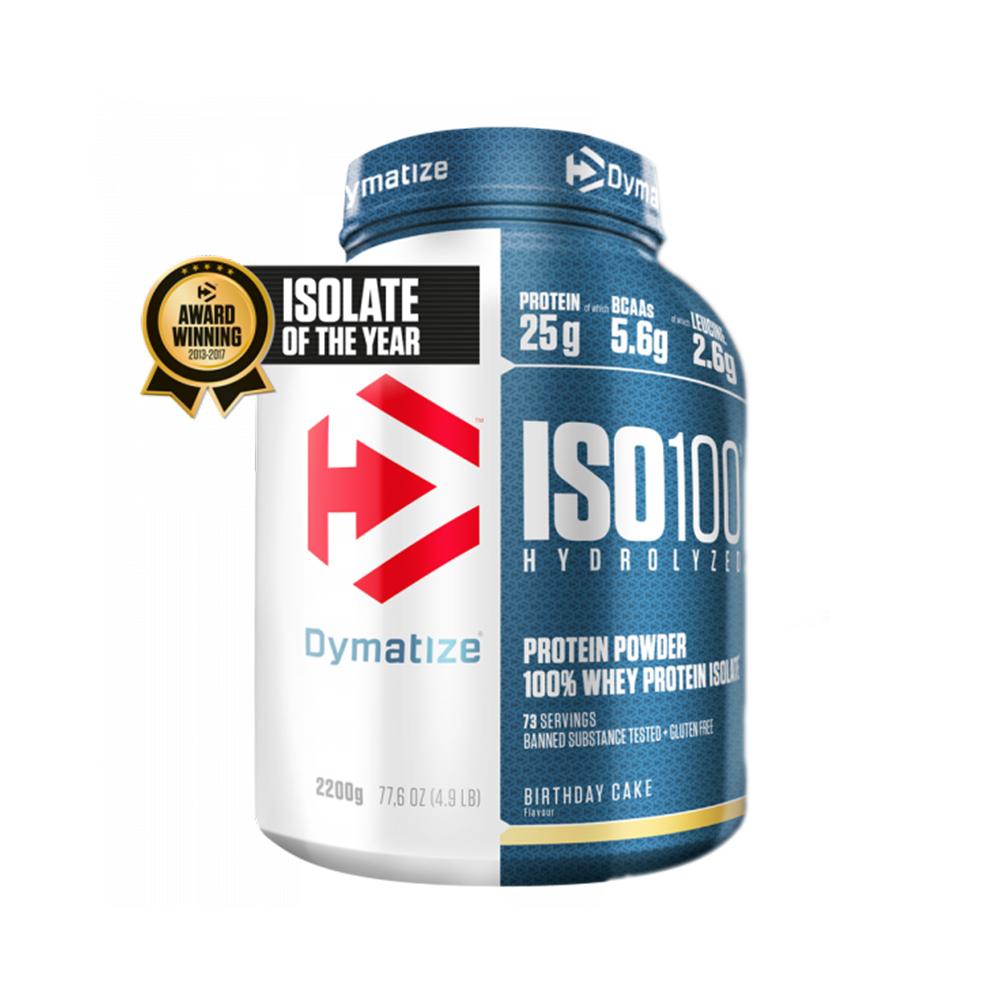 Dymatize ISO 100 - Strawberry (2.2kg)
