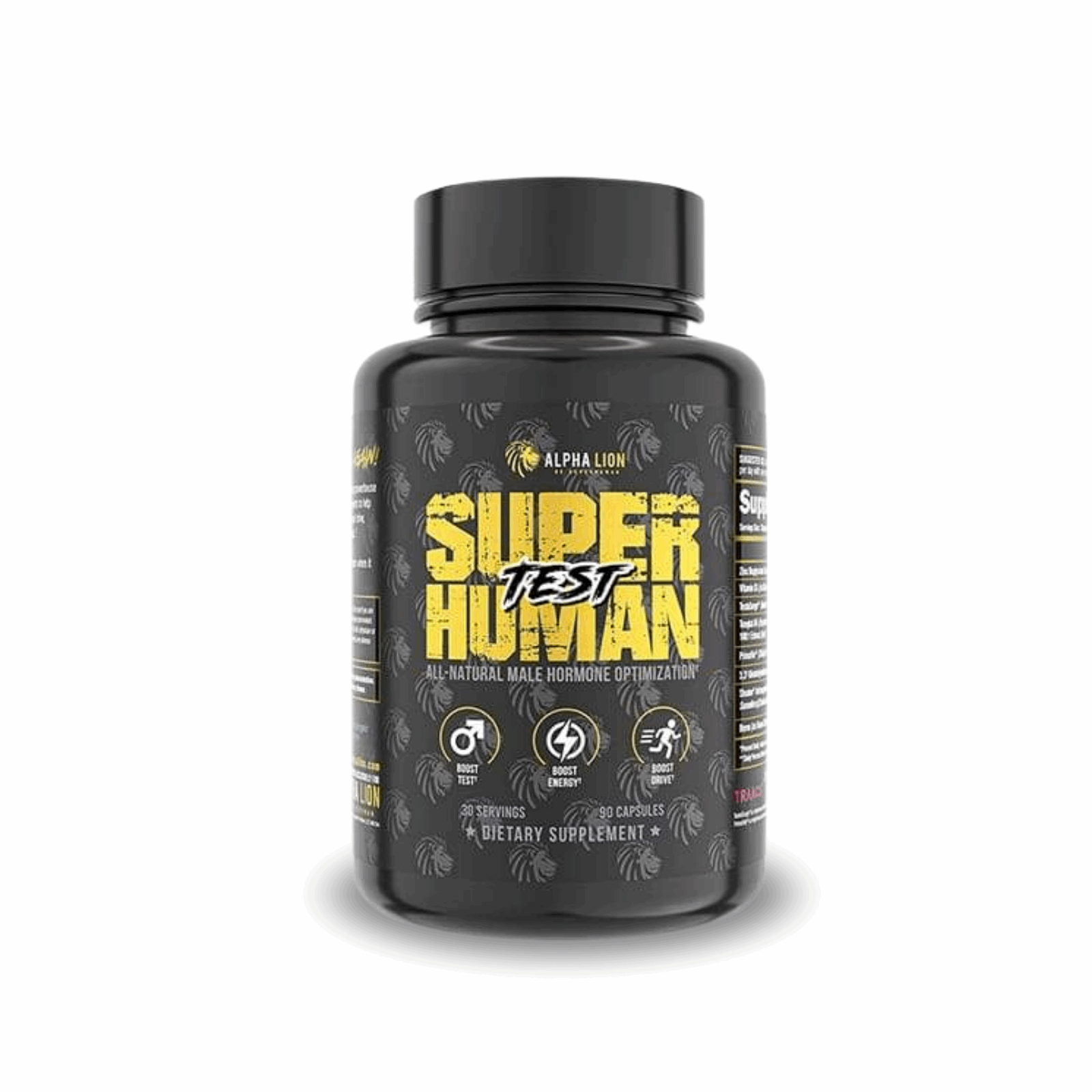 Alpha Lion SuperHuman Test - Unflavoured (90 Capsules)