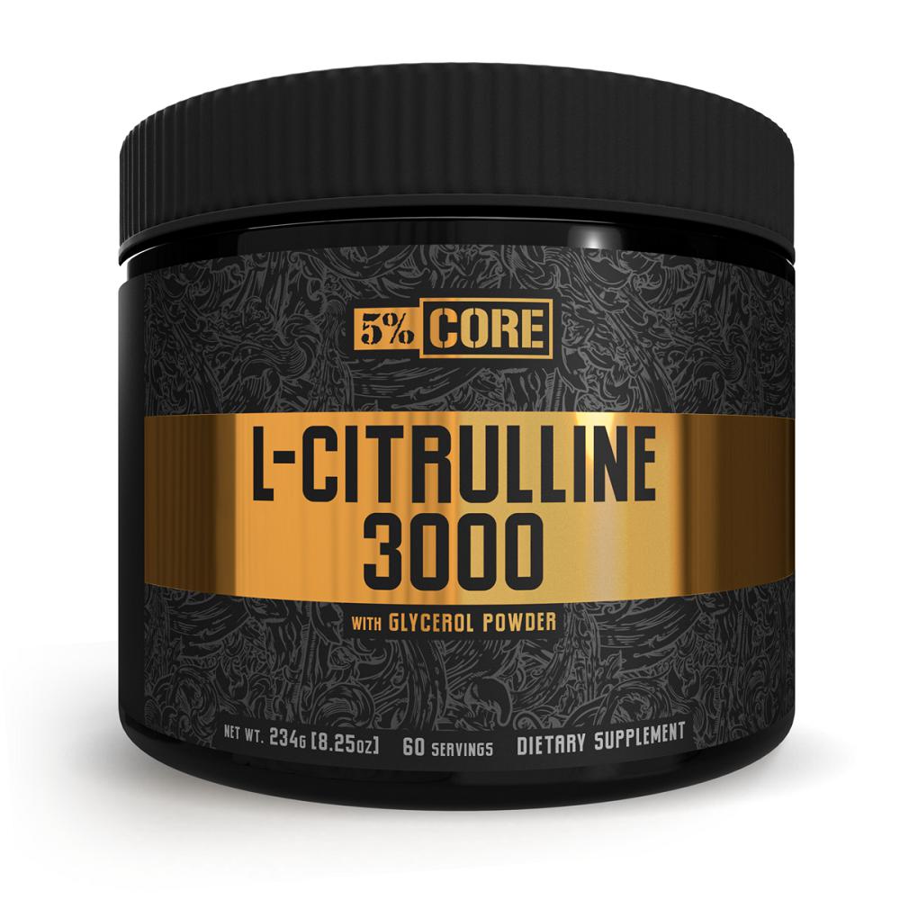 5% Nutrition Core Series - L-Citrulline - Unflavoured (227g)