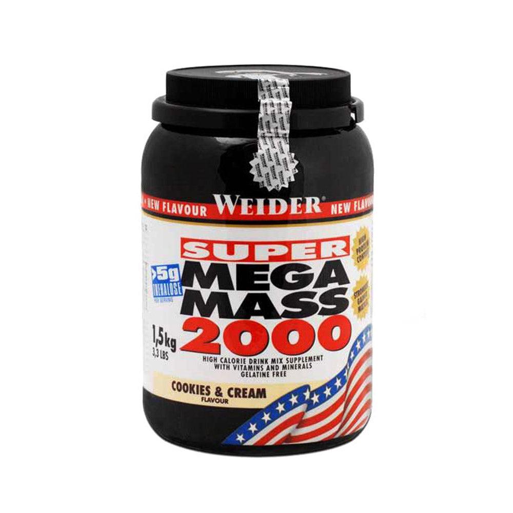 Weider Nutrition Mega Mass 2000 - Cookies & Cream (1.5kg)