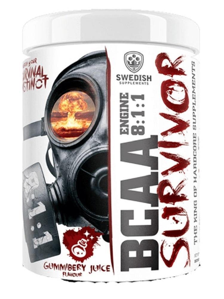 Swedish Supplements BCAA Engine 8:1:1 - First Aid Apple (500g)