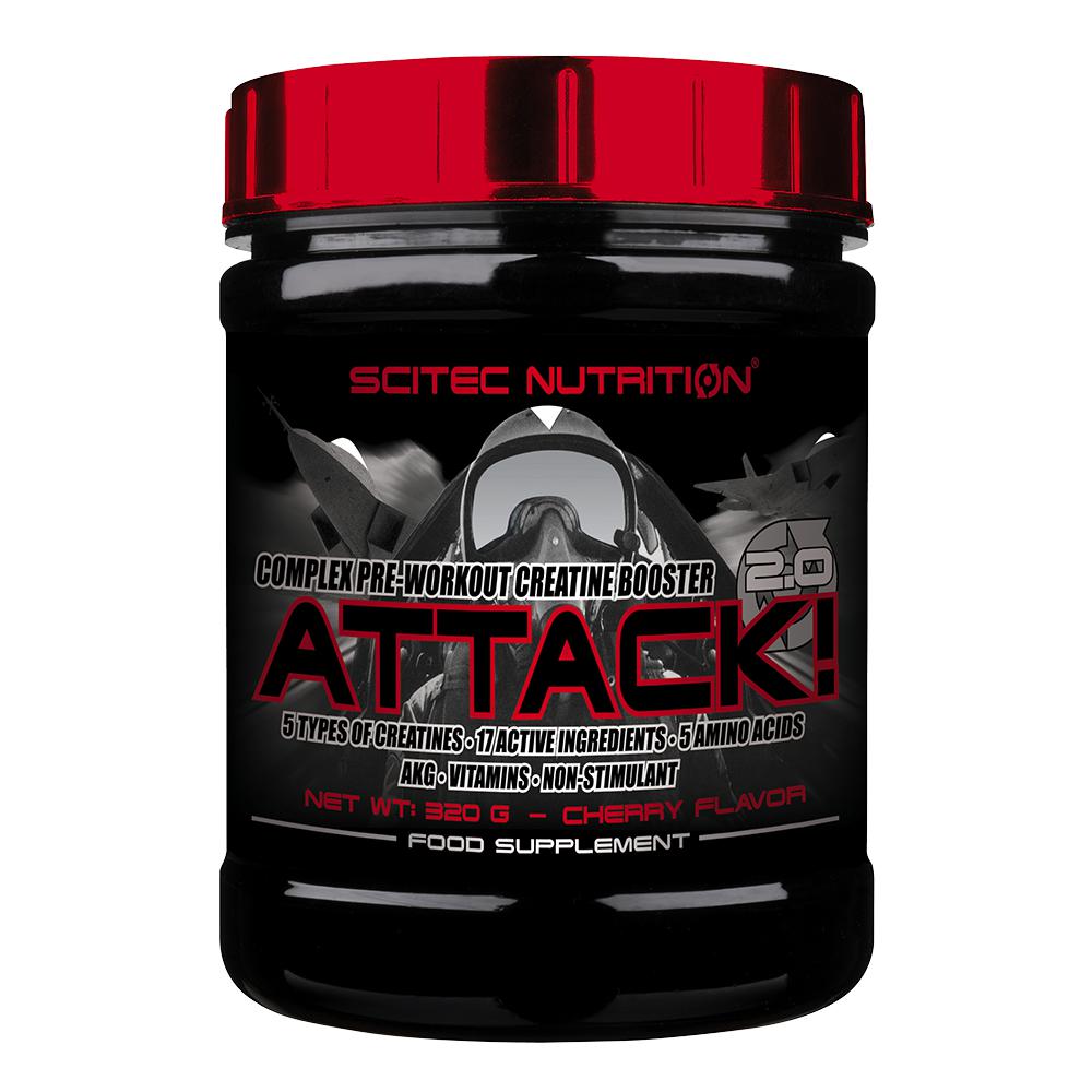 Scitec Nutrition Attack 2.0 - Cherry (320g)