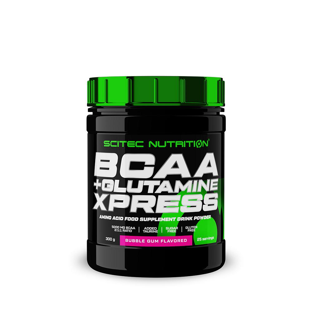 Scitec Nutrition BCAA + Glutamine Xpress - Apple (300g)