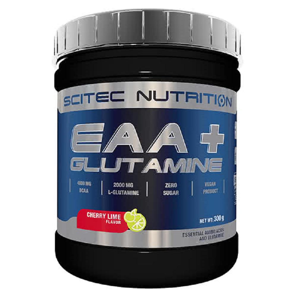 Scitec Nutrition EAA+Glutamine - Cherry Lime (300g)