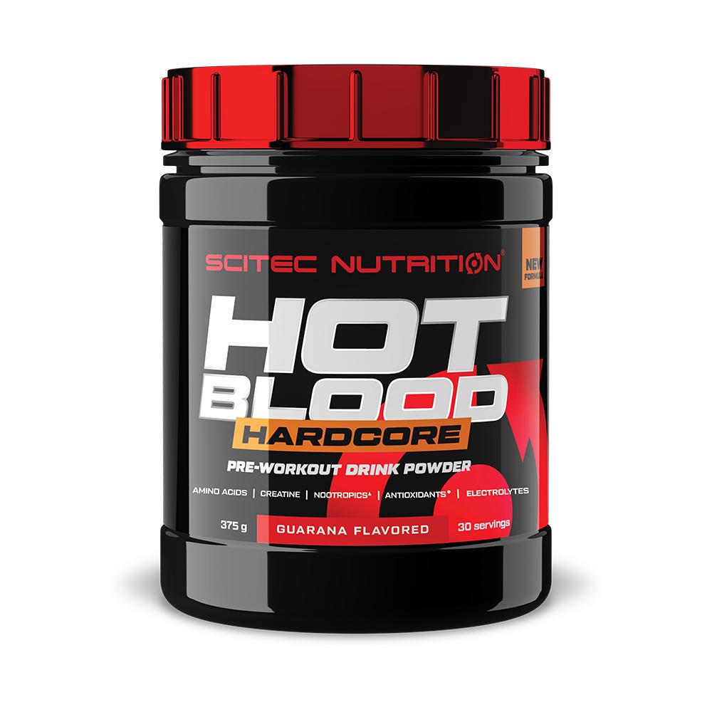 Scitec Nutrition Hot Blood Hardcore - Blackcurrant Goji Berry (375g)