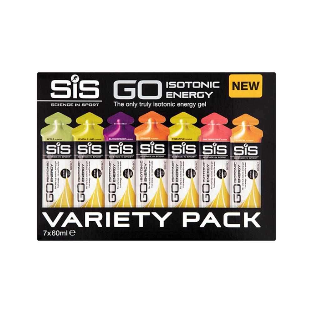 Science In Sport GO Isotonic Energy Gel Multipack - Mixed (7 Servings)