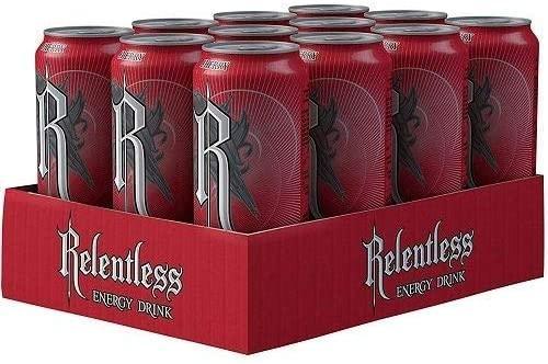 Relentless Energy Drink - Apple Kiwi (12 Drinks)