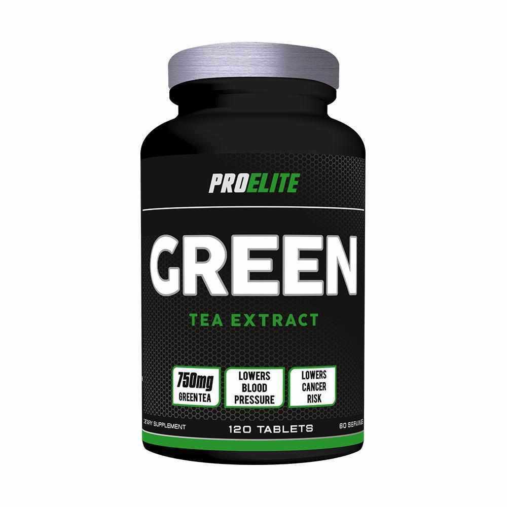 PROELITE Green Tea Extract - Unflavoured (120 Tablets)