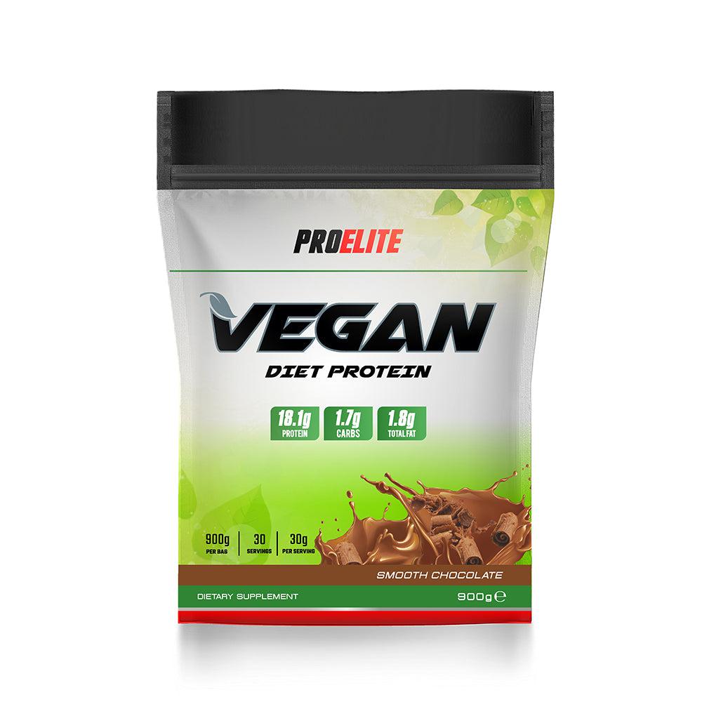 PROELITE Vegan Diet Protein - Smooth Chocolate (900g)