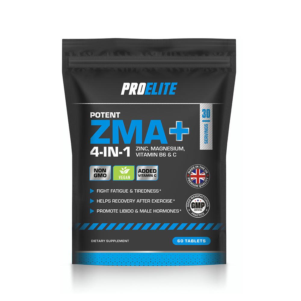 PROELITE ZMA+ Vegan Tablets - Unflavoured (60 Tablets)