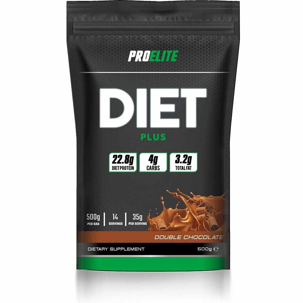 PROELITE Diet Plus Powder - Double Chocolate (500g)