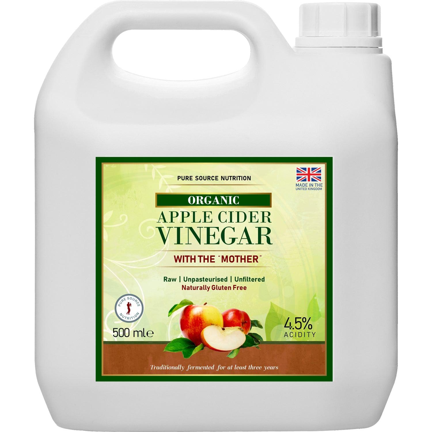 Pure Source Nutrition Apple Cider Vinegar - Unflavoured (500 Mls)