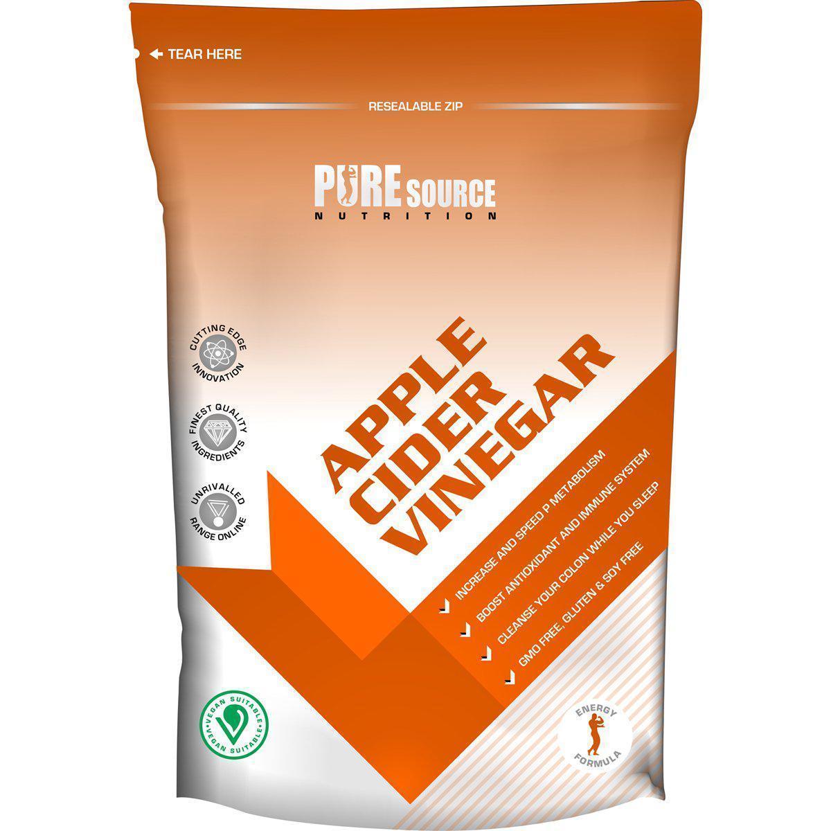 Pure Source Nutrition Apple Cider Vinegar Tablets - Unflavoured (120 Tablets)