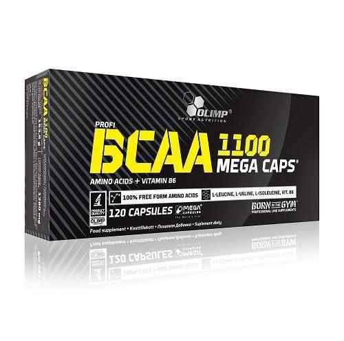 Olimp BCAA Mega Caps - Unflavoured (120 Capsules)