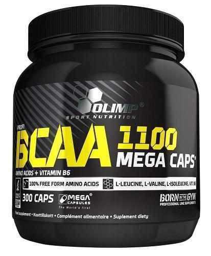 Olimp BCAA Mega Caps - Unflavoured (300 Capsules)