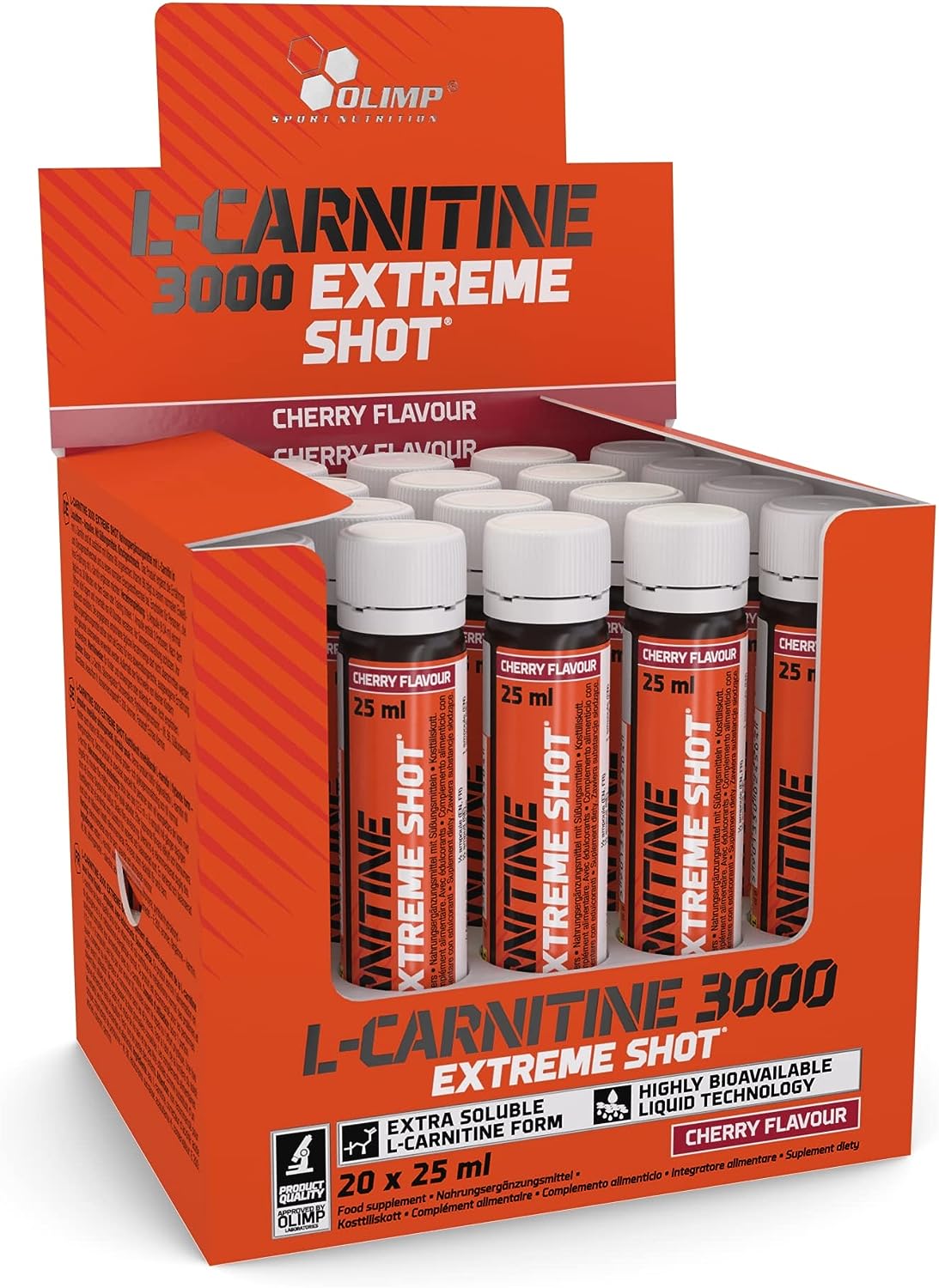 Olimp L-Carnitine 3000 Extreme Shot - Cherry (20 Drinks)