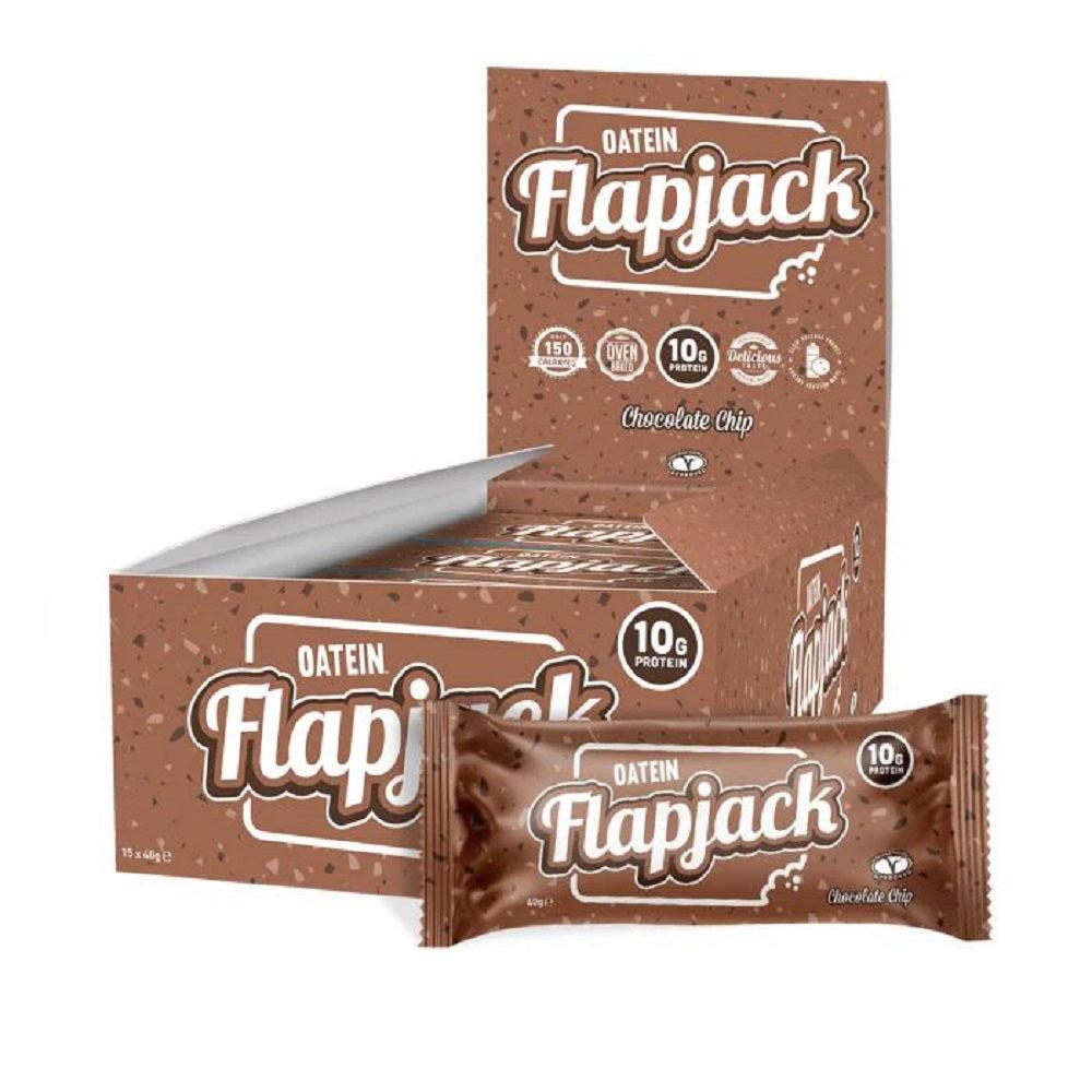 Oatein Flapjack - Chocolate Chip (15 Flapjacks)