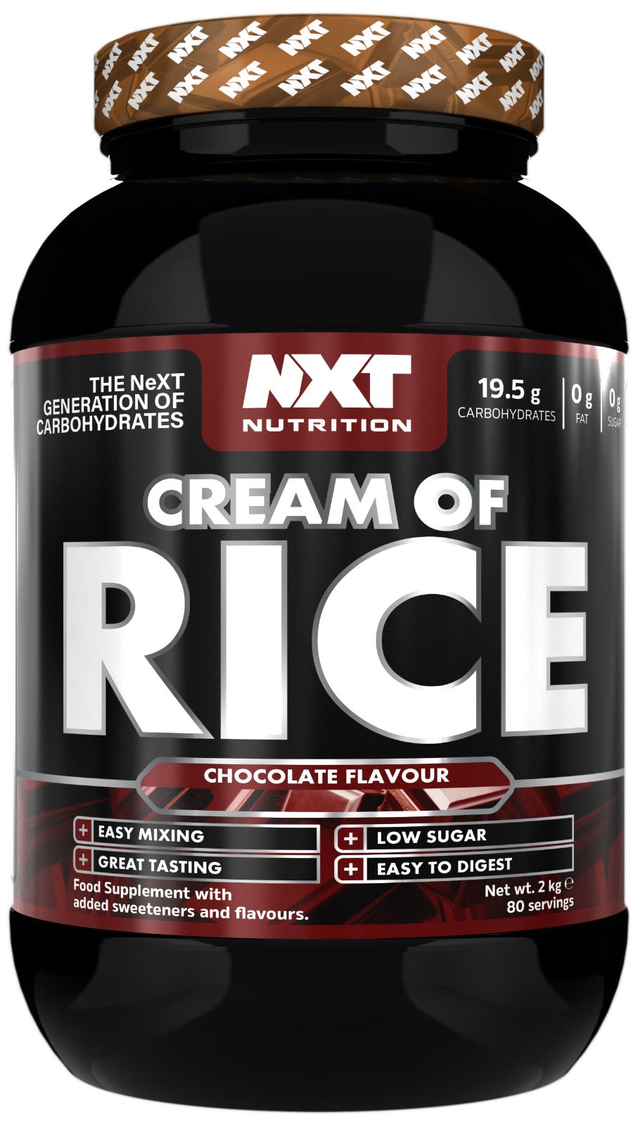 NXT Nutrition Cream of Rice - Chocolate (2kg)