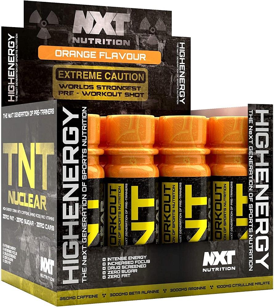 NXT Nutrition TNT Nuclear Shot - Strawberry (12 Drinks)